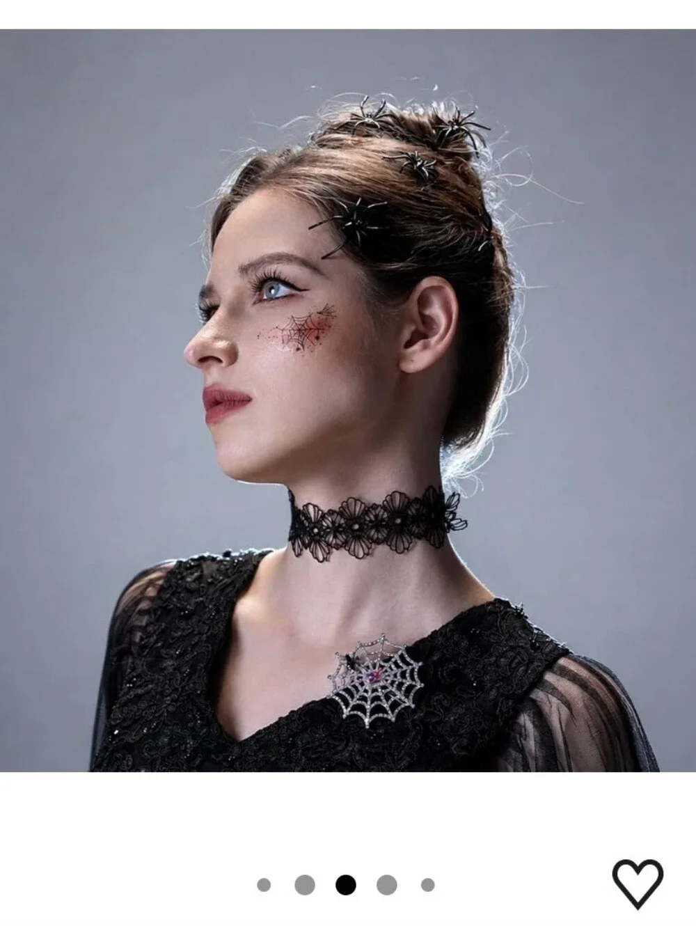 Spider Queen Halloween Costume Accessory Set